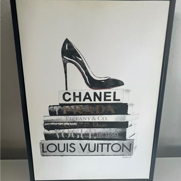 Set of 2 Amanda Greenwood Framed Canvas Fashion Book Art - Picture 6 of 11